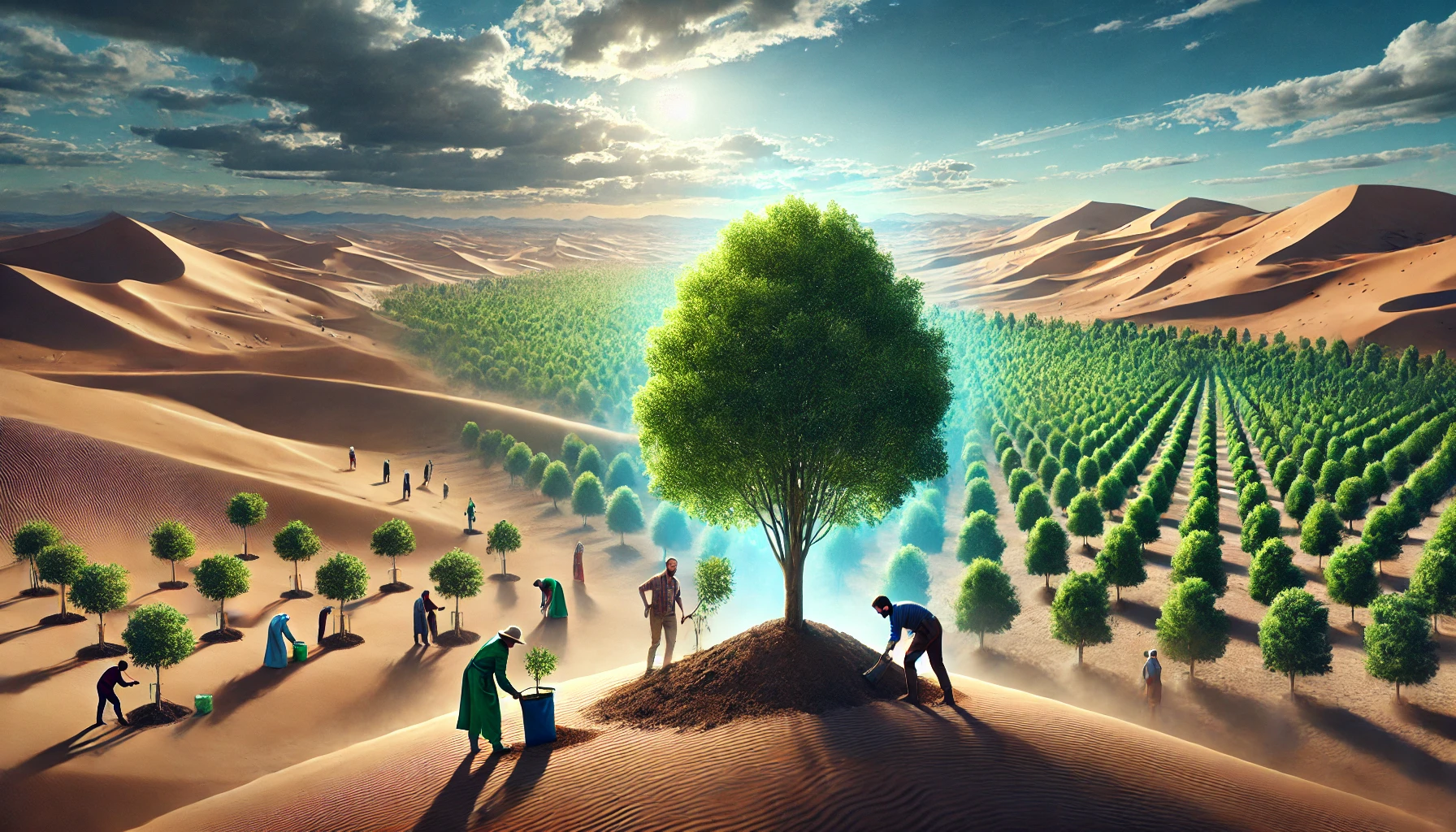 Proyecto Bosque del Sahara: El Mayor Esfuerzo de Reforestación en la Historia